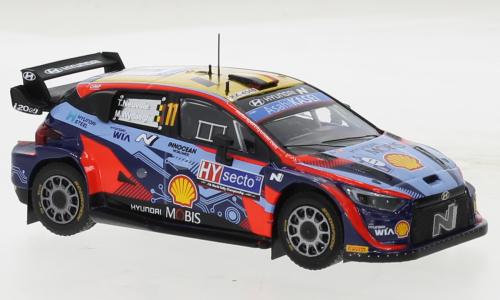 Hyundai i20 N Rally1 No.11 Rally Finland 2022 Neuville/Wydaeghe - 1:43